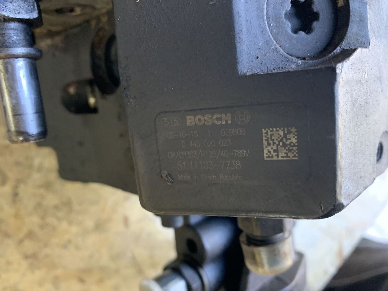 Bosch 0445120420 0445120202, 0445120218, 0445120186 MAN TGX-S - Bomba de inyección para Camión: foto 5 Bosch 0445120420 0445120202, 0445120218, 0445120186 MAN TGX-S - Bomba de inyección para Camión: foto 5