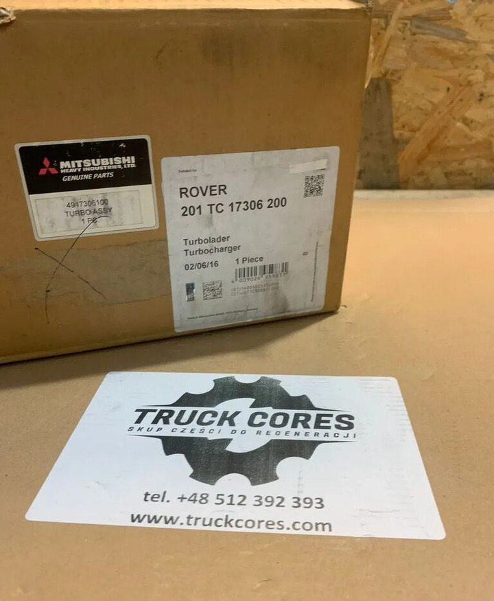 Land Rover Nowa Turbosprężarka TD025L3-08T-3.3 / 2248060 ROVER 75 2.0 CDT 1 2248060  for car - Motor para Coche: foto 2 Land Rover Nowa Turbosprężarka TD025L3-08T-3.3 / 2248060 ROVER 75 2.0 CDT 1 2248060  for car - Motor para Coche: foto 2