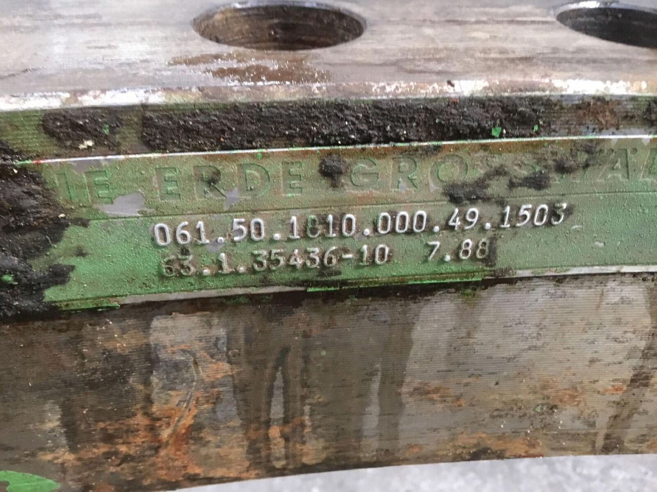 Krupp KMK 5100 slew ring 061.50.1810.000.49.1503 - Corona de giro para Autogrúa: foto 3 Krupp KMK 5100 slew ring 061.50.1810.000.49.1503 - Corona de giro para Autogrúa: foto 3