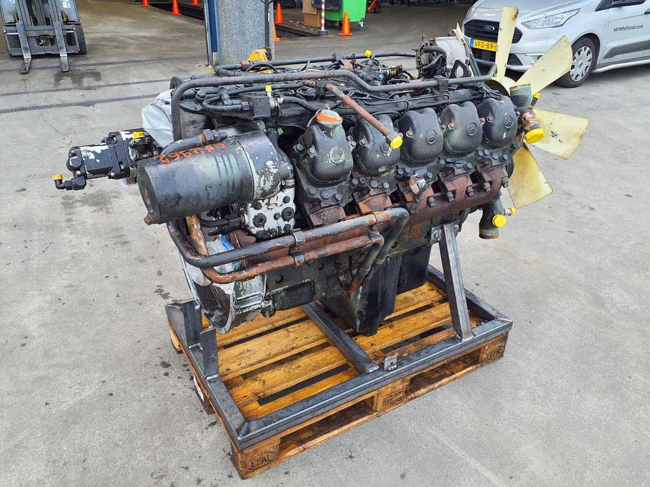 Mercedes-Benz LTM 1060 engine Mercedes-Benz OM 423 - Motor para Autogrúa: foto 3 Mercedes-Benz LTM 1060 engine Mercedes-Benz OM 423 - Motor para Autogrúa: foto 3