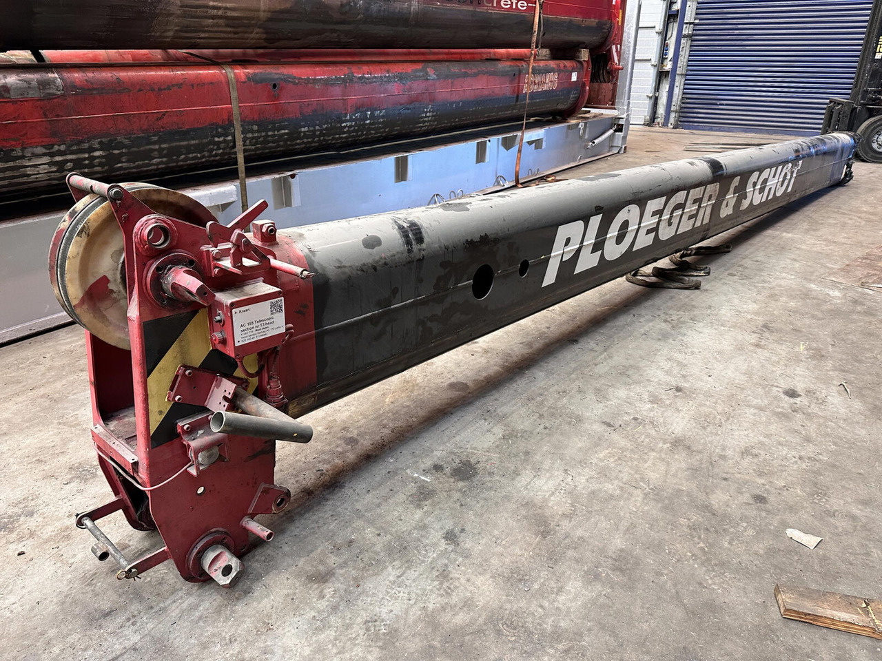 Terex AC 155 telescopic head section 3 - Brazo para Autogrúa: foto 2 Terex AC 155 telescopic head section 3 - Brazo para Autogrúa: foto 2