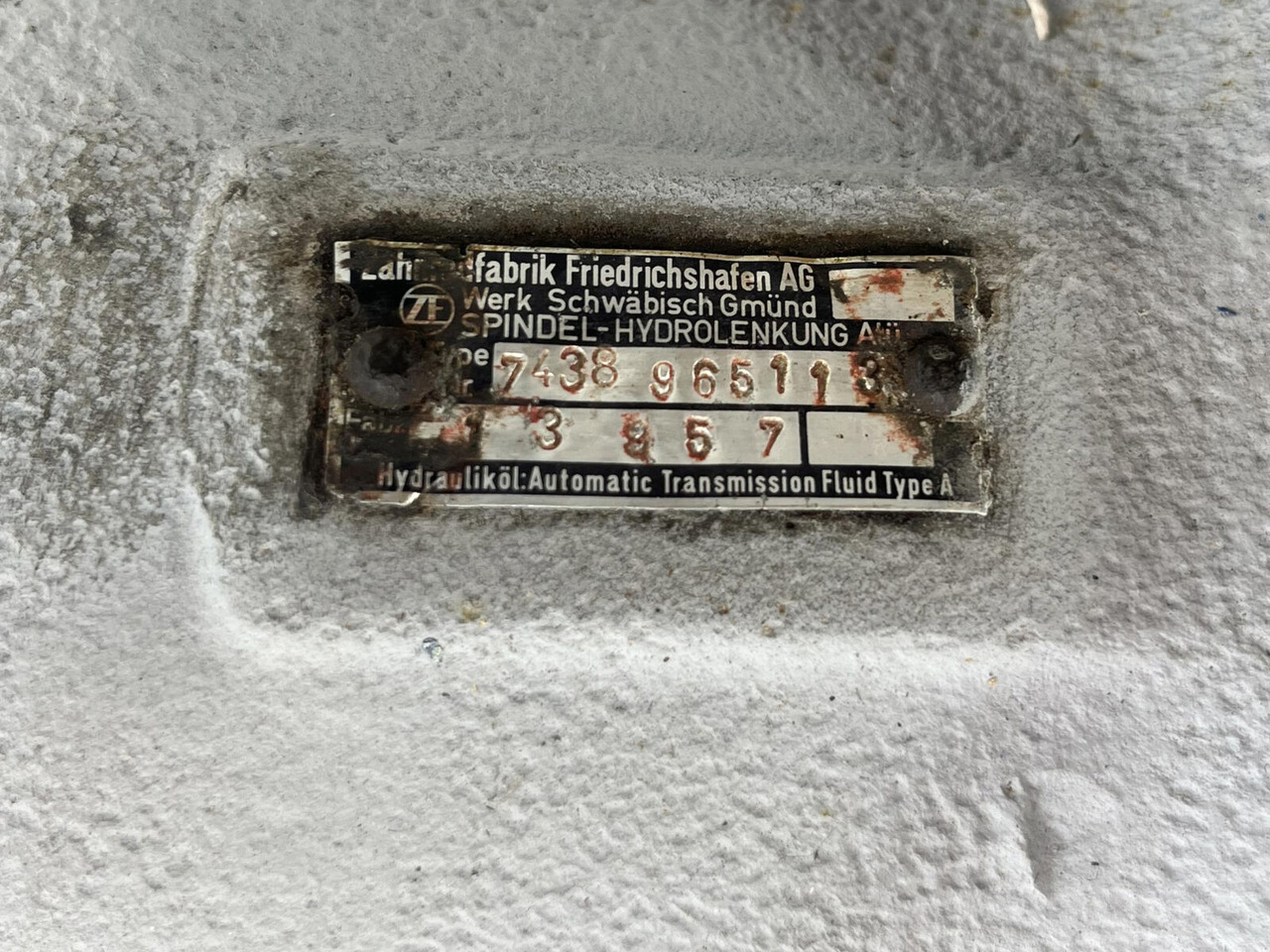 Caja de dirección para Autogrúa Terex C 400 steering box: foto 6 Caja de dirección para Autogrúa Terex C 400 steering box: foto 6