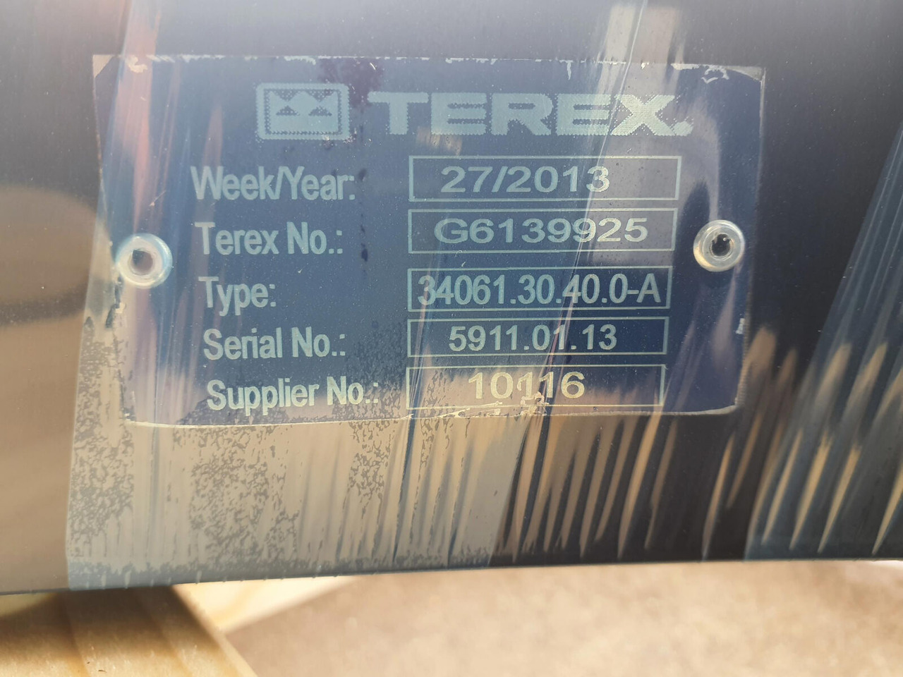 Terex Challenger 3160 slewing ring - Corona de giro para Autogrúa: foto 5 Terex Challenger 3160 slewing ring - Corona de giro para Autogrúa: foto 5