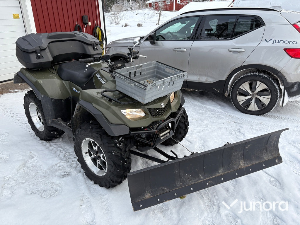 ATV + Plog - Suzuki, Kingquad 400 - Cuadrimoto: foto 1 ATV + Plog - Suzuki, Kingquad 400 - Cuadrimoto: foto 1