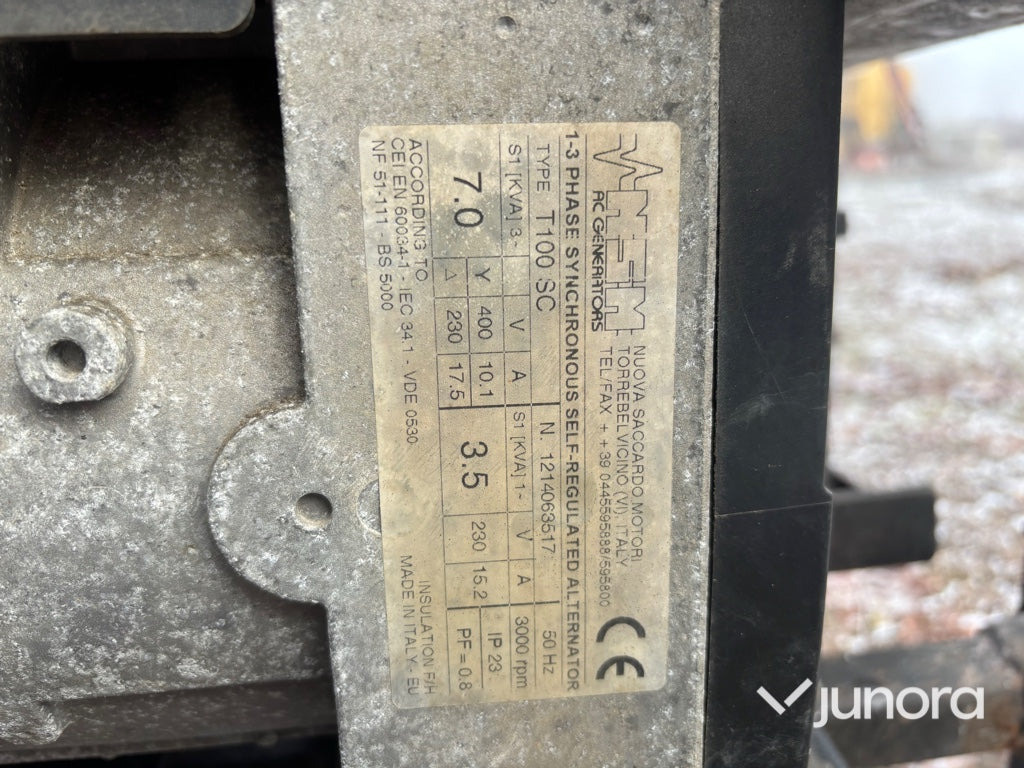 Generador industriale Elverk - Pramac S 8000: foto 14 Generador industriale Elverk - Pramac S 8000: foto 14