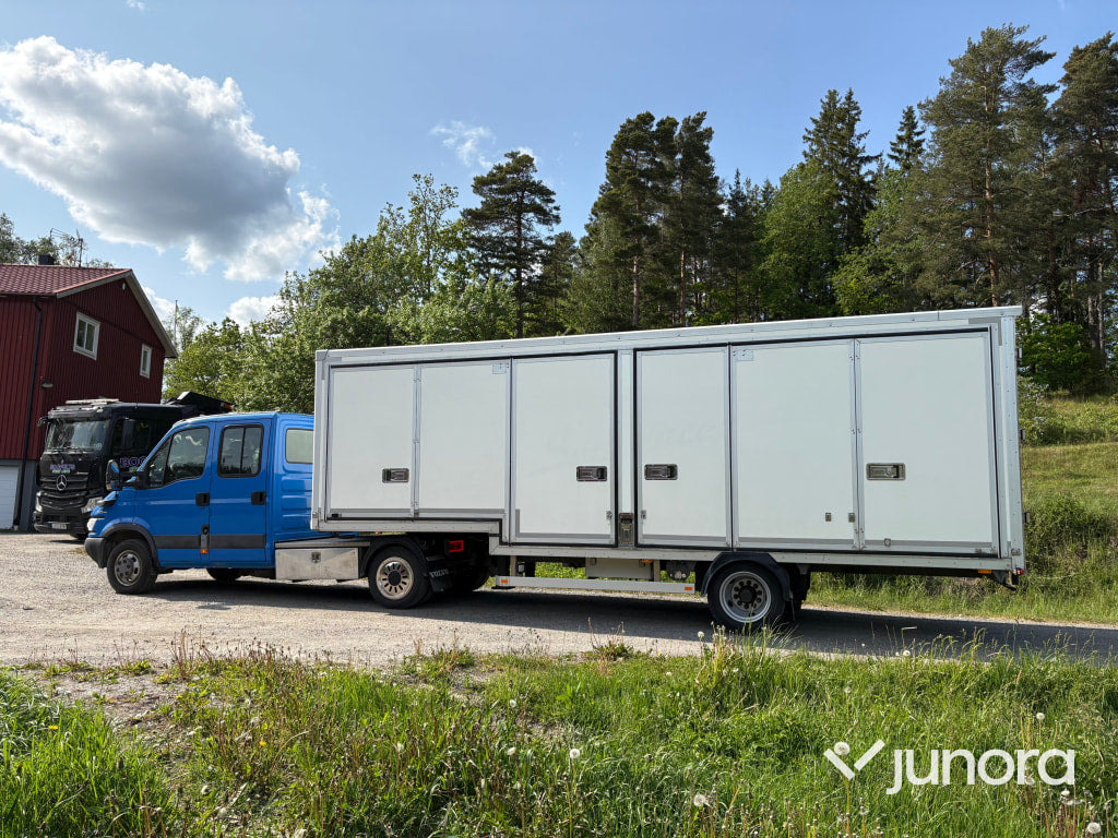 Iveco Daily lastbil inkl. trailer - Cabeza tractora BE, Furgoneta combi: foto 3 Iveco Daily lastbil inkl. trailer - Cabeza tractora BE, Furgoneta combi: foto 3