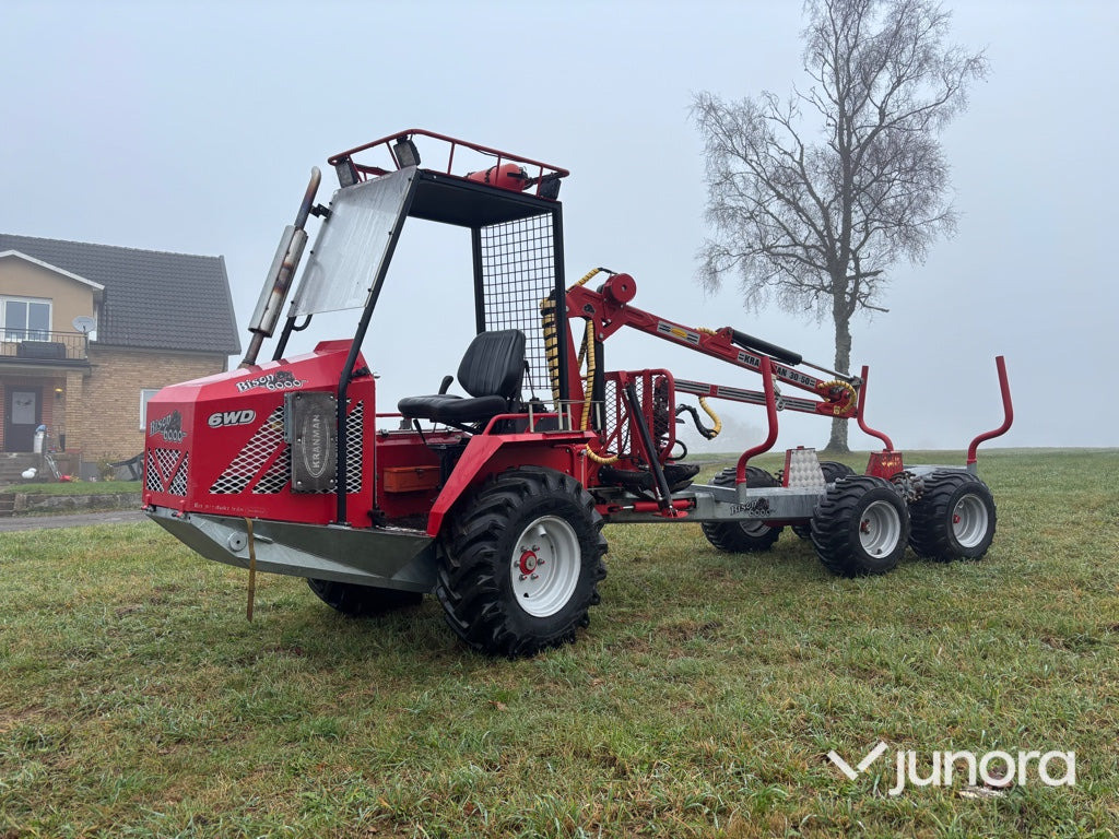 Miniskotare - Kranman, Bison 6000 6WD - Autocargador: foto 1 Miniskotare - Kranman, Bison 6000 6WD - Autocargador: foto 1