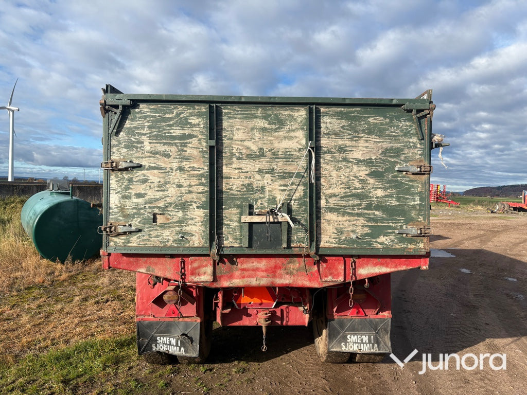 Spannmålsvagn - Tippvagn, 14,4 m³ - Remolque volquete agrícola: foto 5 Spannmålsvagn - Tippvagn, 14,4 m³ - Remolque volquete agrícola: foto 5