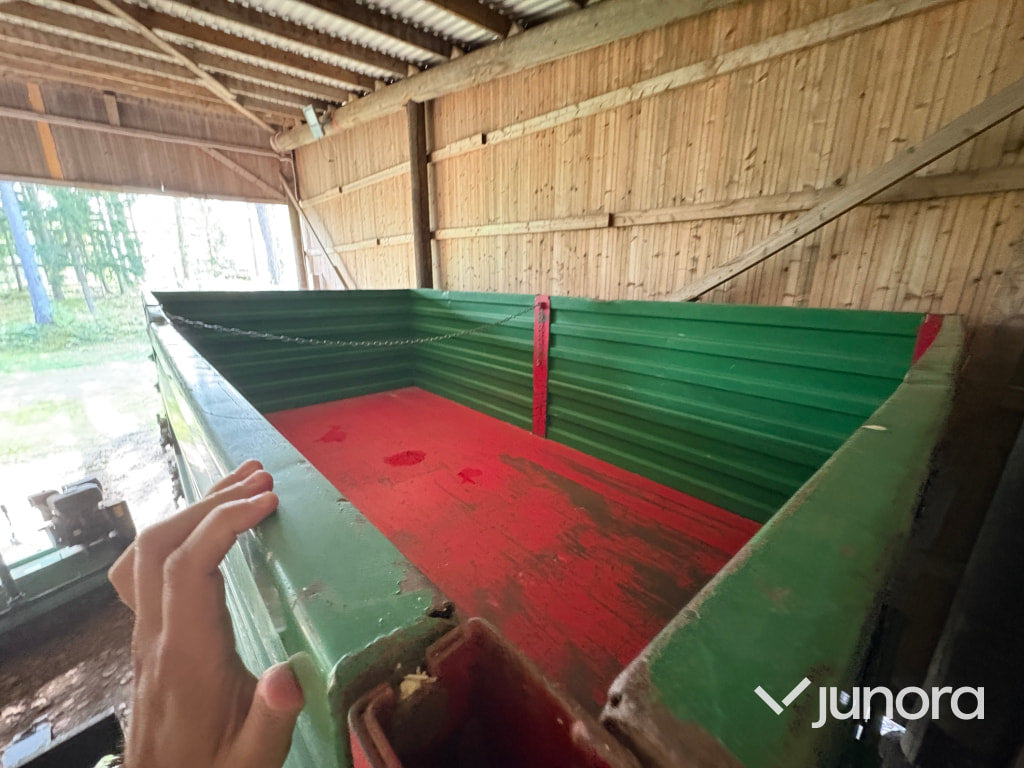 Tippvagn - Möre Maskiner, T080 - Remolque volquete agrícola: foto 5 Tippvagn - Möre Maskiner, T080 - Remolque volquete agrícola: foto 5