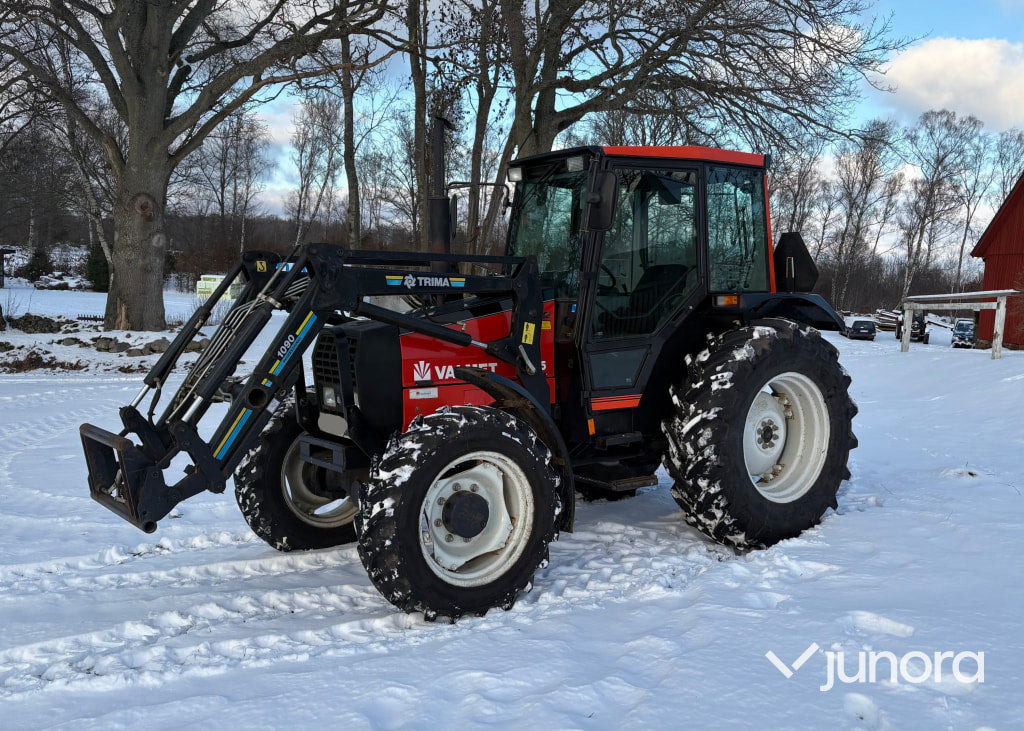 Traktor - Valmet 365-4, med lastare - Tractor: foto 1 Traktor - Valmet 365-4, med lastare - Tractor: foto 1