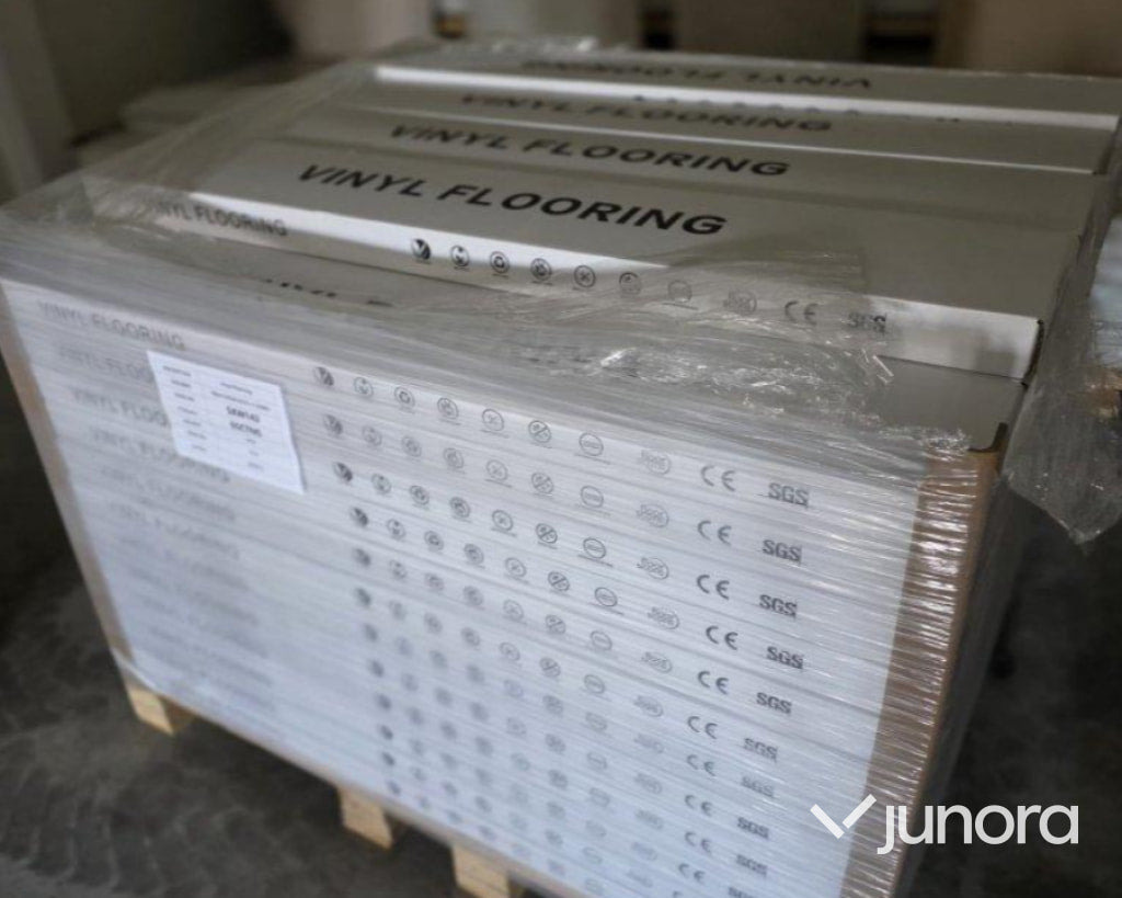 Vinylgolv – 114 m², mörk ek (SPC, klickgolv) - Herramienta/ Equipo: foto 1 Vinylgolv – 114 m², mörk ek (SPC, klickgolv) - Herramienta/ Equipo: foto 1