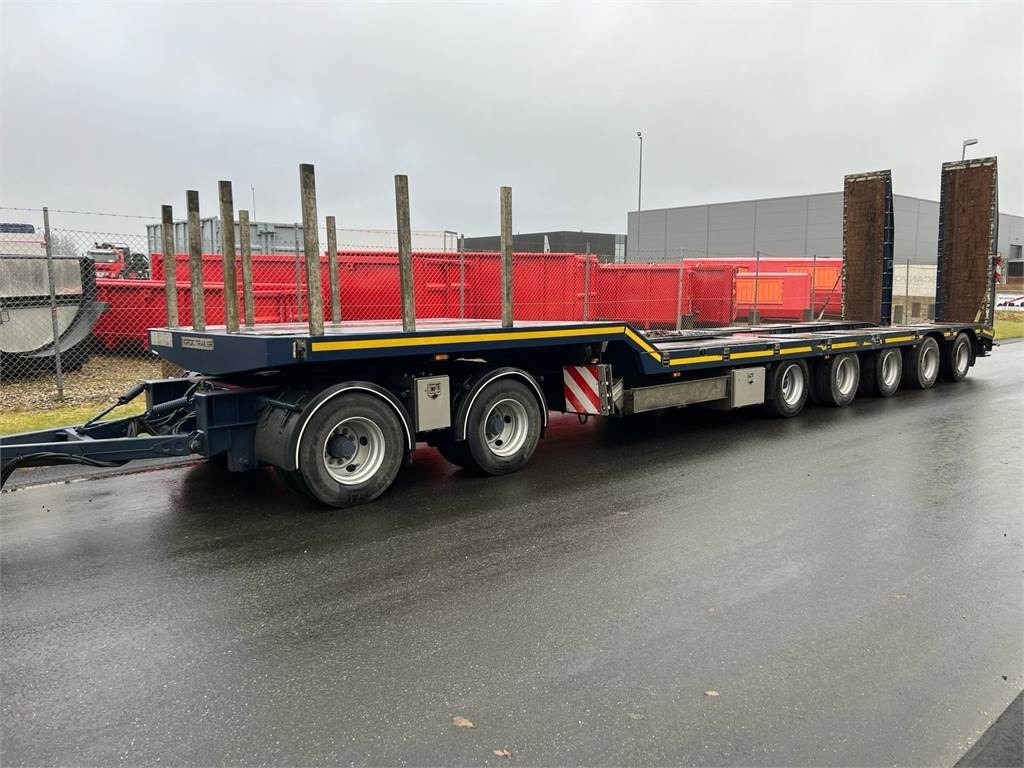 HRD 7 akslet - 84 ton blokvogn med ramper - Góndola rebajadas remolque: foto 3 HRD 7 akslet - 84 ton blokvogn med ramper - Góndola rebajadas remolque: foto 3