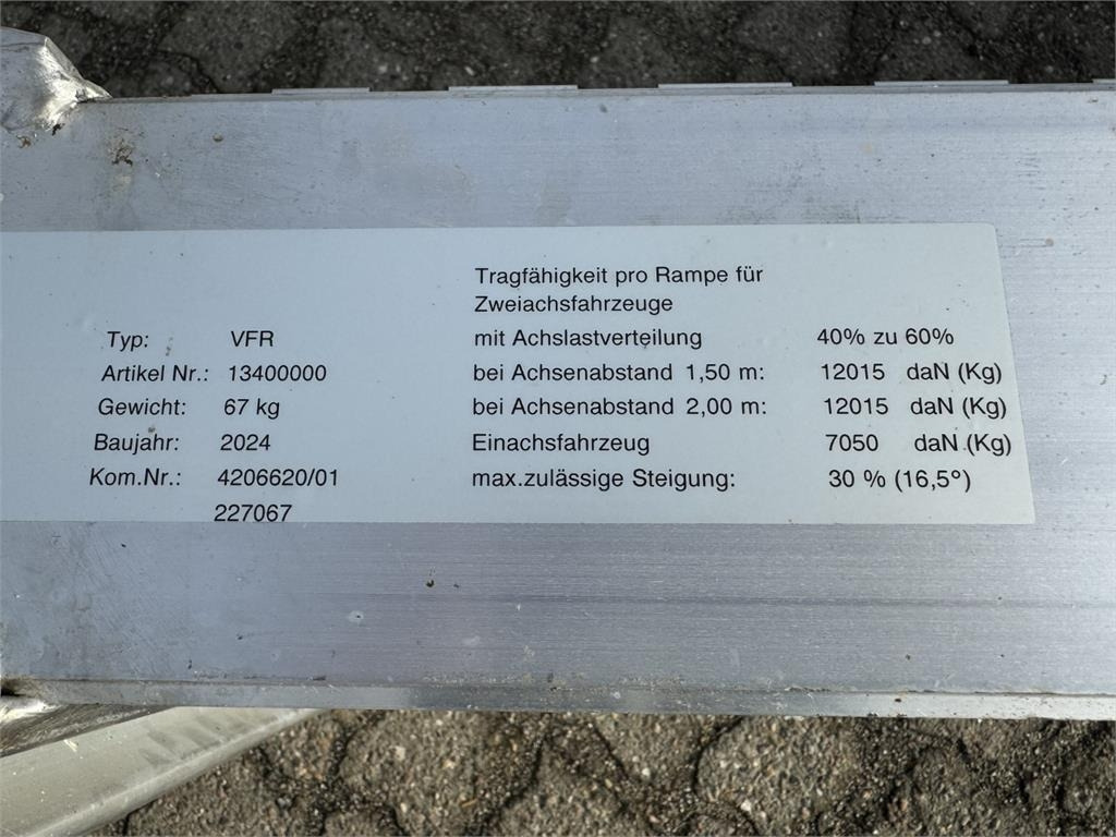 Góndola rebajadas remolque Hangler 6,90m + løse ramper: foto 23