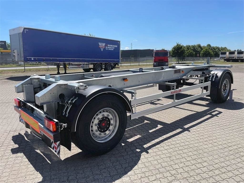 Hangler ZWP - H180 18 ton - Portacontenedore/ Intercambiable remolque: foto 1 Hangler ZWP - H180 18 ton - Portacontenedore/ Intercambiable remolque: foto 1