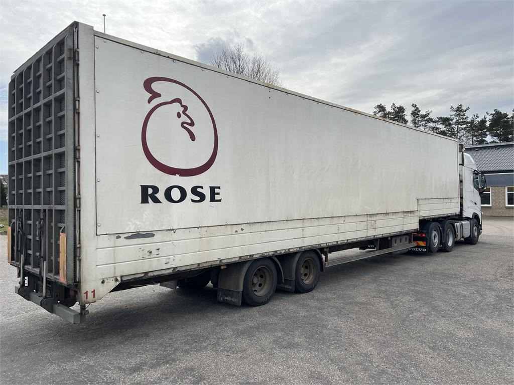 Leci 13,6 mtr. box læsserampe - Caja cerrada semirremolque: foto 5 Leci 13,6 mtr. box læsserampe - Caja cerrada semirremolque: foto 5