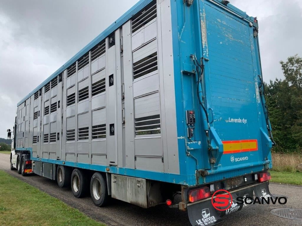 Transporte de ganado semirremolque Menke 3 etager: foto 1