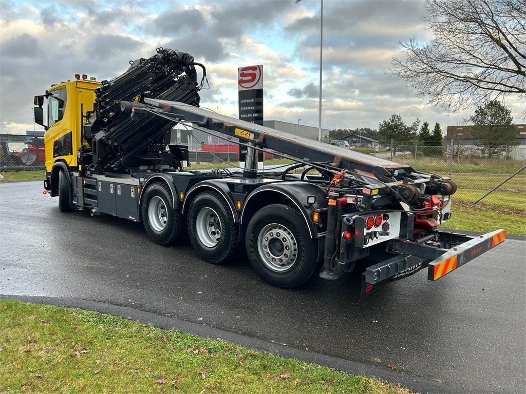 Scania R500 XT B 8x4*4 NA - Hiab 408 E6 + jib - Portacontenedor de cadenas camión: foto 5 Scania R500 XT B 8x4*4 NA - Hiab 408 E6 + jib - Portacontenedor de cadenas camión: foto 5
