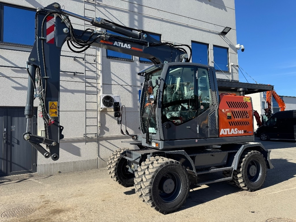 Atlas 165 Wsr, UUTUUS, LYHYTPERÄKONE, HETI TOIMITUKSEEN  - Excavadora de ruedas: foto 2 Atlas 165 Wsr, UUTUUS, LYHYTPERÄKONE, HETI TOIMITUKSEEN  - Excavadora de ruedas: foto 2