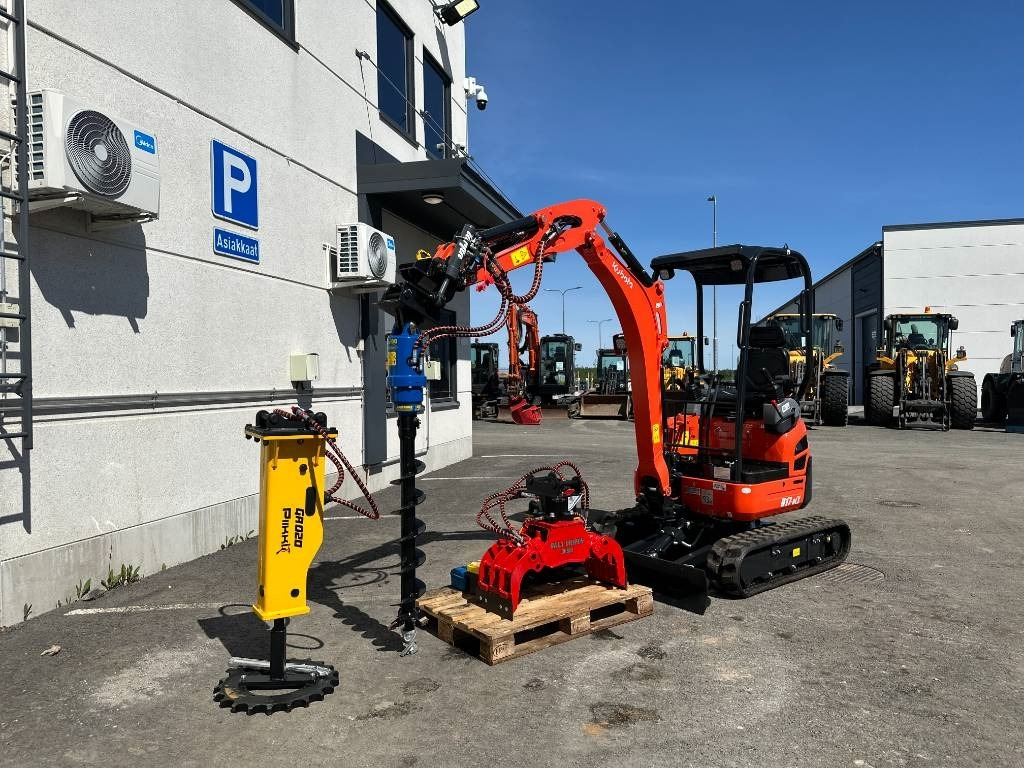 Leasing financiero de Kubota U 17-3 uusi Varustelupaketilla  leasing Kubota U 17-3 uusi Varustelupaketilla: foto 6