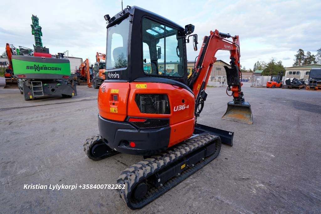 Kubota U36-4 MARGINAALIVEROLLINEN - Miniexcavadora: foto 5 Kubota U36-4 MARGINAALIVEROLLINEN - Miniexcavadora: foto 5
