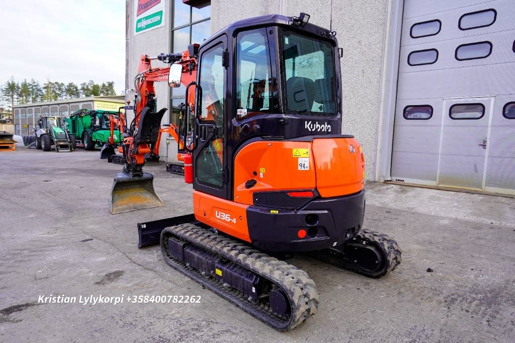 Kubota U36-4 MARGINAALIVEROLLINEN - Miniexcavadora: foto 2 Kubota U36-4 MARGINAALIVEROLLINEN - Miniexcavadora: foto 2
