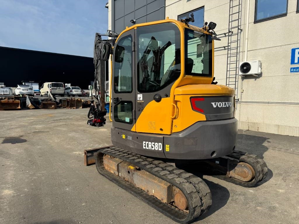 Volvo ECR58D PYÖRITTÄJÄLLÄ  - Miniexcavadora: foto 3 Volvo ECR58D PYÖRITTÄJÄLLÄ  - Miniexcavadora: foto 3