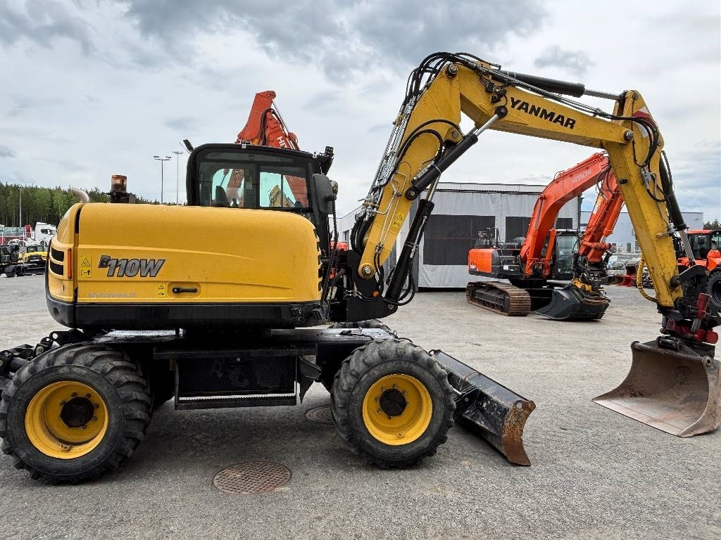 Yanmar B110W PYÖRITTÄJÄLLÄ - Excavadora de ruedas: foto 5 Yanmar B110W PYÖRITTÄJÄLLÄ - Excavadora de ruedas: foto 5