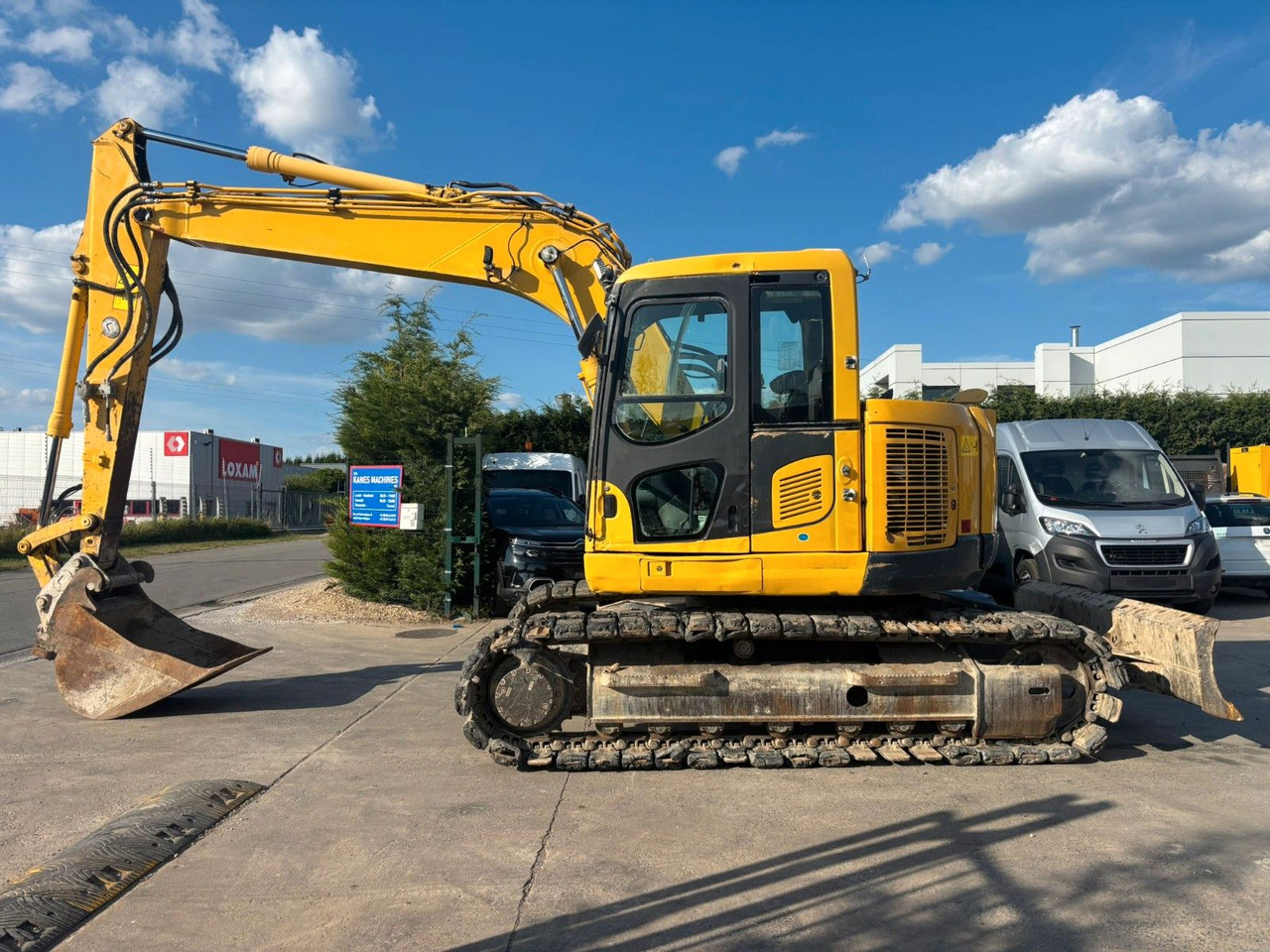 Komatsu PC138US-8. Klima. Hydr Schnelw. 2 Löffel. - Excavadora de cadenas: foto 1 Komatsu PC138US-8. Klima. Hydr Schnelw. 2 Löffel. - Excavadora de cadenas: foto 1