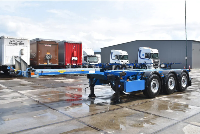 Broshuis MFCC - LIFT AXLE - SAF AXLES - DISC BRAKES - 2 x EXTENDABLE - EXCELLENT CONDITION - - Portacontenedore/ Intercambiable semirremolque: foto 5 Broshuis MFCC - LIFT AXLE - SAF AXLES - DISC BRAKES - 2 x EXTENDABLE - EXCELLENT CONDITION - - Portacontenedore/ Intercambiable semirremolque: foto 5