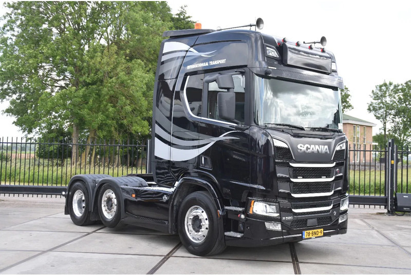 Cabeza tractora Scania R520 V8 NGS 6x2/4 - 701 TKM - NAVI - LEATHER SEATS - ALCOA'S - LED LIGHTS - TOP CONDITION -: foto 1