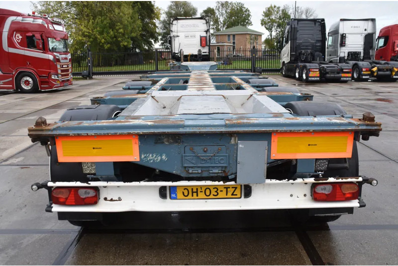 D-Tec FT-43-03V - ADR FL - 3 x EXTENDABLE - BPW AXLES - DRUM BRAKES - GOOD CONDITION - - Portacontenedore/ Intercambiable semirremolque: foto 4 D-Tec FT-43-03V - ADR FL - 3 x EXTENDABLE - BPW AXLES - DRUM BRAKES - GOOD CONDITION - - Portacontenedore/ Intercambiable semirremolque: foto 4