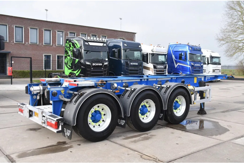 LAG O-3-CC - 20FT SWAP - ADR FL - ALCOA - BPW AXLES - DISC BRAKES - EMPTY WEIGHT 3080 KG!! - Portacontenedore/ Intercambiable semirremolque: foto 2 LAG O-3-CC - 20FT SWAP - ADR FL - ALCOA - BPW AXLES - DISC BRAKES - EMPTY WEIGHT 3080 KG!! - Portacontenedore/ Intercambiable semirremolque: foto 2