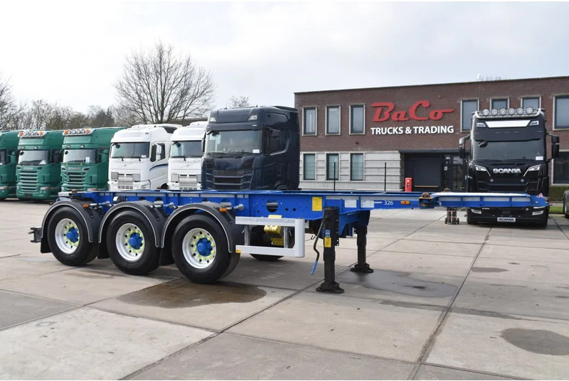 LAG O-3-CC - 20FT SWAP - ADR FL - ALCOA - BPW AXLES - DISC BRAKES - EMPTY WEIGHT 3080 KG!! - Portacontenedore/ Intercambiable semirremolque: foto 1 LAG O-3-CC - 20FT SWAP - ADR FL - ALCOA - BPW AXLES - DISC BRAKES - EMPTY WEIGHT 3080 KG!! - Portacontenedore/ Intercambiable semirremolque: foto 1