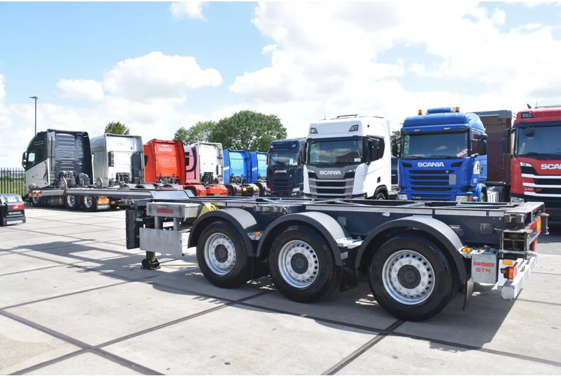 Renders HASTRAILER FCC - ALL CONNECTIONS - LIFT AXLE - 2 x EXTENDABLE - SAF AXLES - DISC BRAKES - EXCELLENT CONDITION - - Portacontenedore/ Intercambiable semirremolque: foto 4 Renders HASTRAILER FCC - ALL CONNECTIONS - LIFT AXLE - 2 x EXTENDABLE - SAF AXLES - DISC BRAKES - EXCELLENT CONDITION - - Portacontenedore/ Intercambiable semirremolque: foto 4