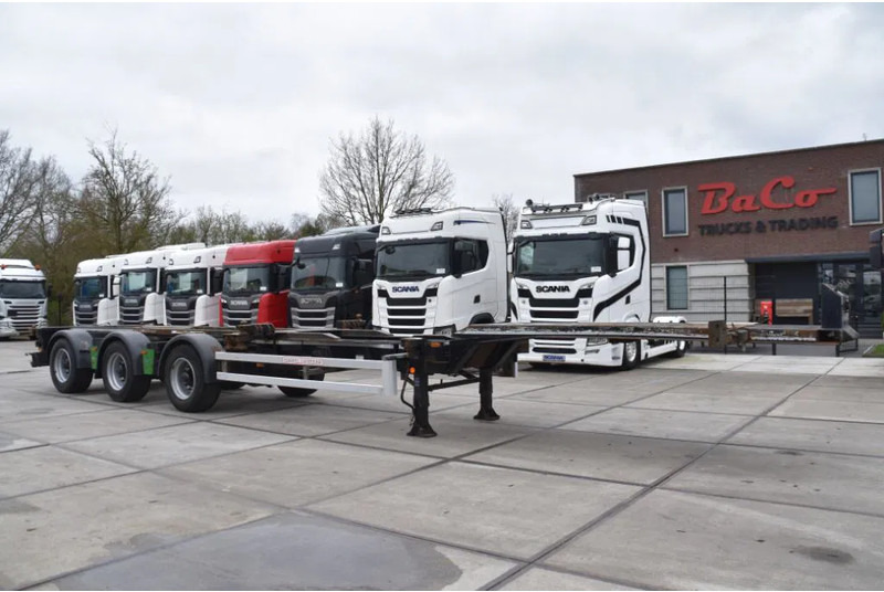 Renders ROC 16.27 CC - X STEERING - BPW AXLES - DISC BRAKES - - Portacontenedore/ Intercambiable semirremolque: foto 1 Renders ROC 16.27 CC - X STEERING - BPW AXLES - DISC BRAKES - - Portacontenedore/ Intercambiable semirremolque: foto 1