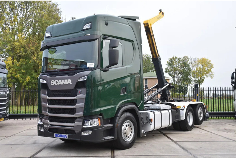 Scania S500 NGS 6x2*4 - HOOKLIFT - RETARDER - 375 TKM - PARK. AIRCO - WHEELBASE: 475 CM - PTO - EXCELLENT CONDITION - - Multibasculante camión: foto 1 Scania S500 NGS 6x2*4 - HOOKLIFT - RETARDER - 375 TKM - PARK. AIRCO - WHEELBASE: 475 CM - PTO - EXCELLENT CONDITION - - Multibasculante camión: foto 1