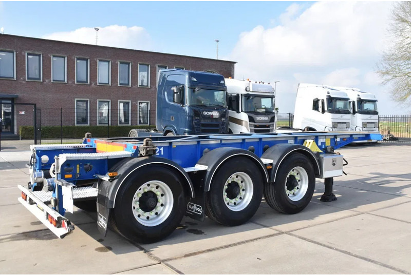 Van Hool A3C002 - ADR FL - 20 FT SWAP - LIFT AXLE - BPW AXLES - DISC BRAKES - 3180 KG EMPTY WEIGHT ! - Portacontenedore/ Intercambiable semirremolque: foto 2 Van Hool A3C002 - ADR FL - 20 FT SWAP - LIFT AXLE - BPW AXLES - DISC BRAKES - 3180 KG EMPTY WEIGHT ! - Portacontenedore/ Intercambiable semirremolque: foto 2