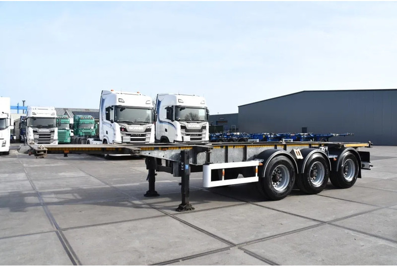Van Hool - ADR FL -20 - 30F - GALVANIZED - SAF AXLES - DRUM BRAKES - GOOD CONDITION - - Portacontenedore/ Intercambiable semirremolque: foto 5 Van Hool - ADR FL -20 - 30F - GALVANIZED - SAF AXLES - DRUM BRAKES - GOOD CONDITION - - Portacontenedore/ Intercambiable semirremolque: foto 5