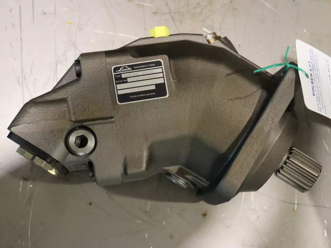 LINDE CMF80 2910 - Motor hidráulico para Maquinaria de construcción: foto 1 LINDE CMF80 2910 - Motor hidráulico para Maquinaria de construcción: foto 1