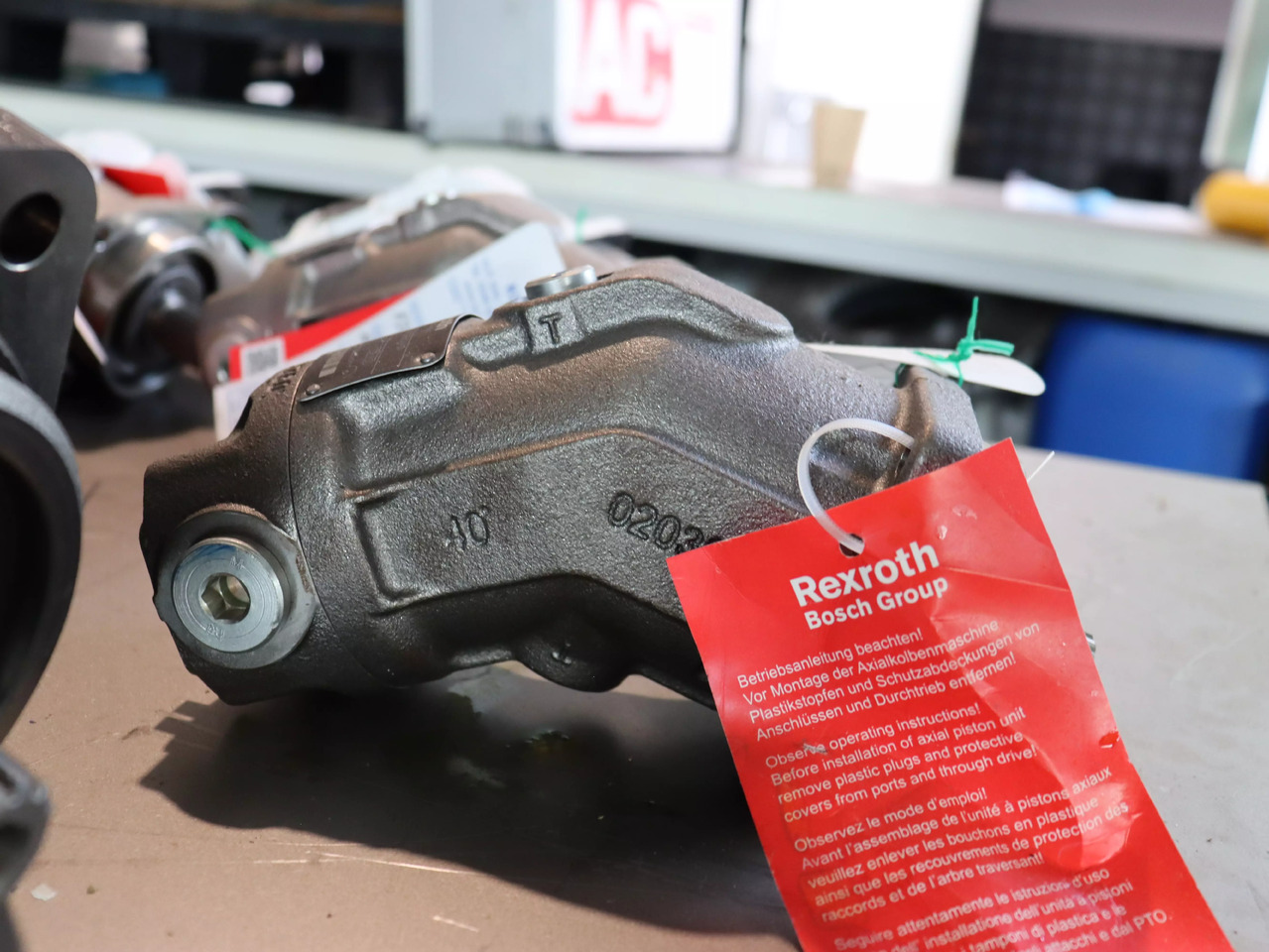 REXROTH A2FM10/61W-VZB040 - Motor hidráulico para Equipo de manutención: foto 3 REXROTH A2FM10/61W-VZB040 - Motor hidráulico para Equipo de manutención: foto 3