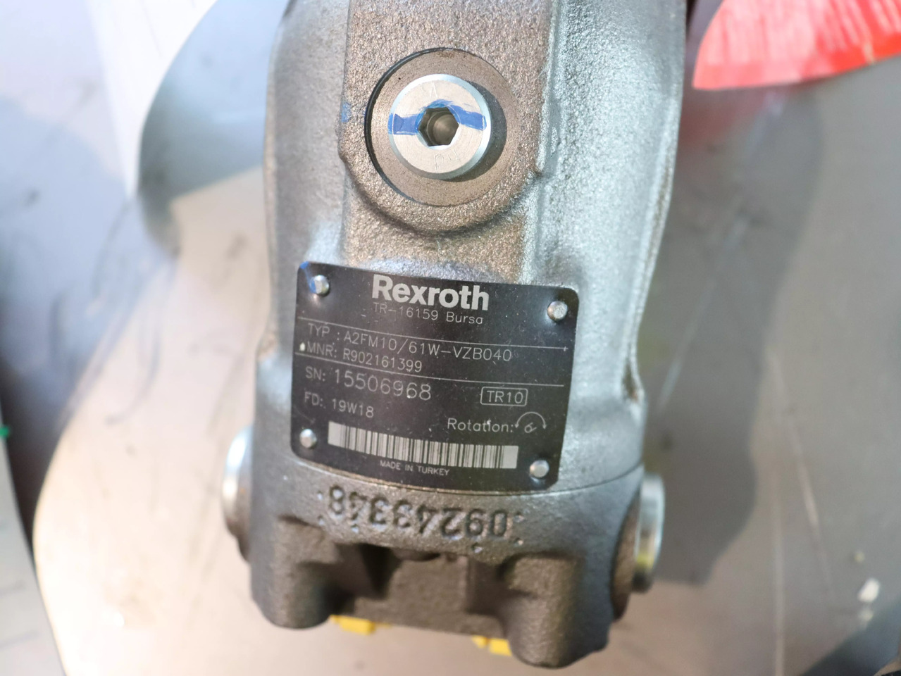 REXROTH A2FM10/61W-VZB040 - Motor hidráulico para Maquinaria de construcción: foto 4 REXROTH A2FM10/61W-VZB040 - Motor hidráulico para Maquinaria de construcción: foto 4