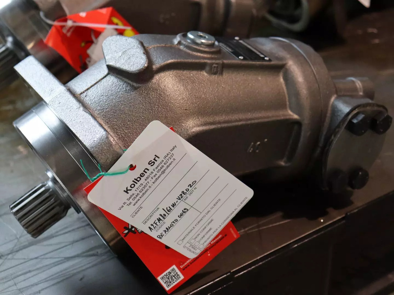 REXROTH A2FM80/61W-VZB020 - Motor hidráulico para Maquinaria de construcción: foto 1 REXROTH A2FM80/61W-VZB020 - Motor hidráulico para Maquinaria de construcción: foto 1