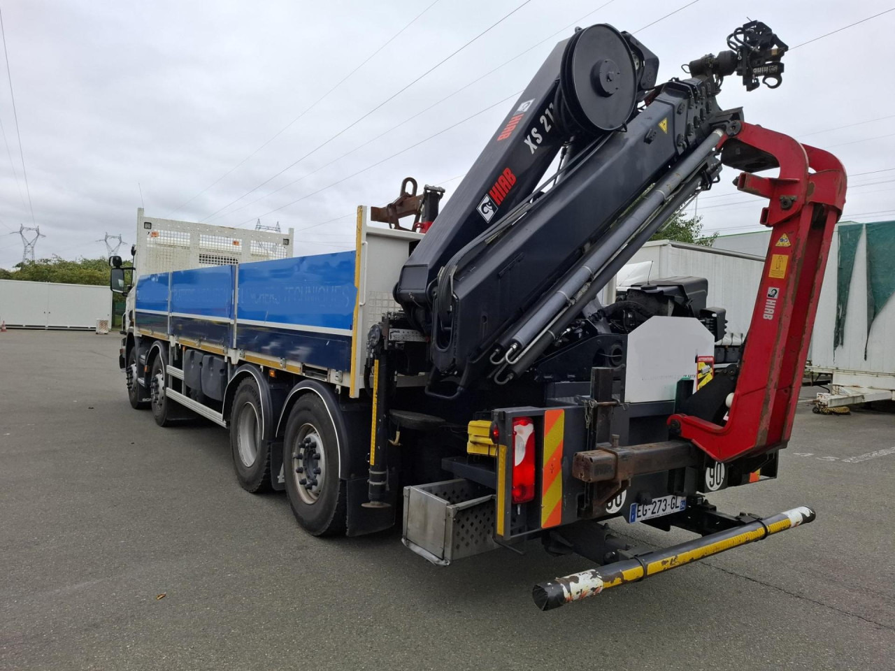 SCANIA SCANIA P41 8/2*6 Plat +Grue 21TM - Chasis camión: foto 4 SCANIA SCANIA P41 8/2*6 Plat +Grue 21TM - Chasis camión: foto 4