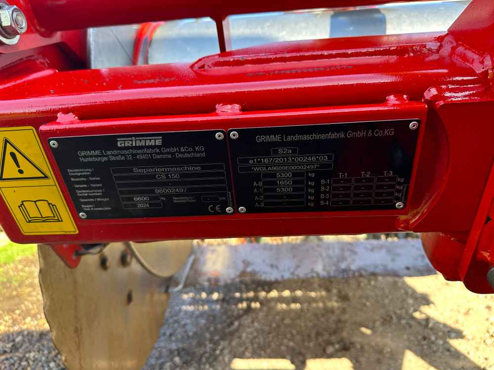 Grimme CS-150 CombiStar XL - Arrancadora de patatas: foto 2 Grimme CS-150 CombiStar XL - Arrancadora de patatas: foto 2