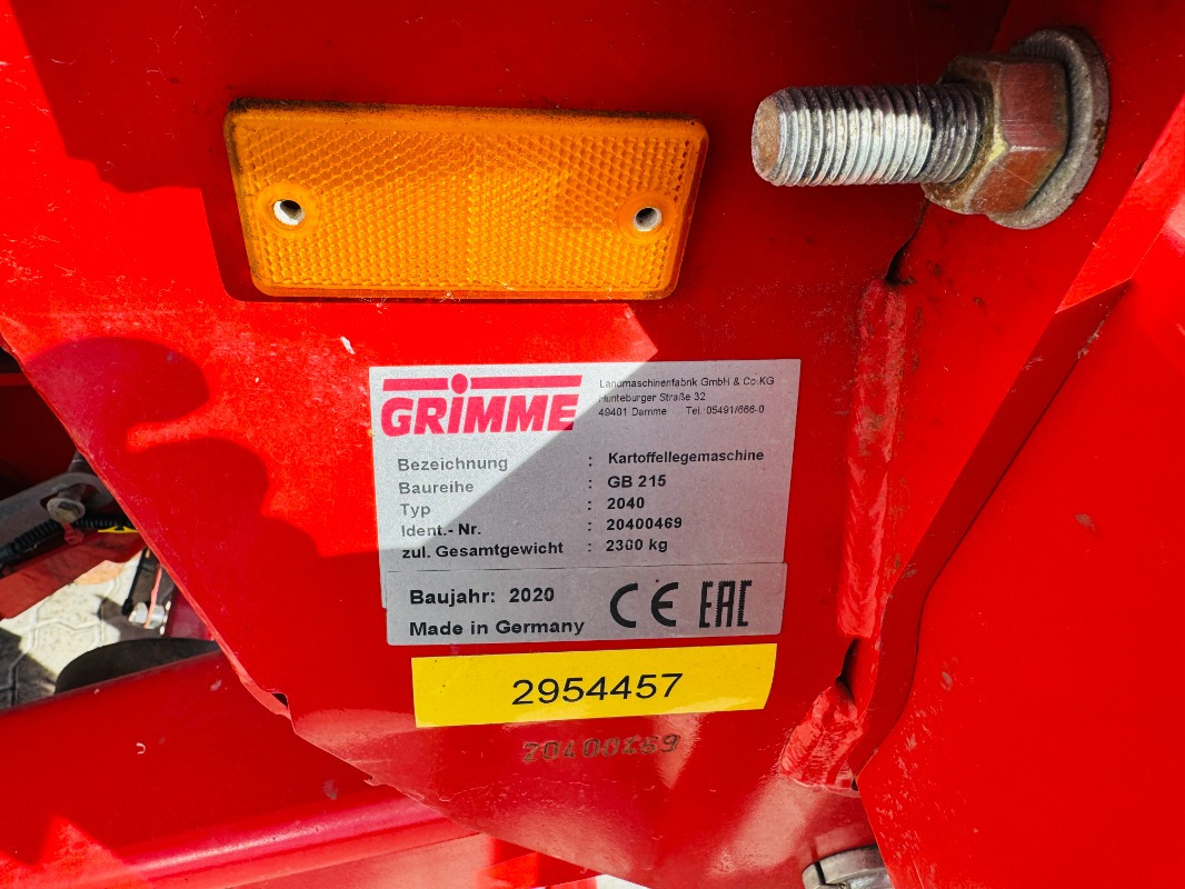 Grimme GB-215 - Cosechadora: foto 2 Grimme GB-215 - Cosechadora: foto 2