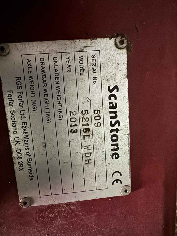 Scanstone ScanStone 5215 LWDH - Arrancadora de patatas: foto 2 Scanstone ScanStone 5215 LWDH - Arrancadora de patatas: foto 2