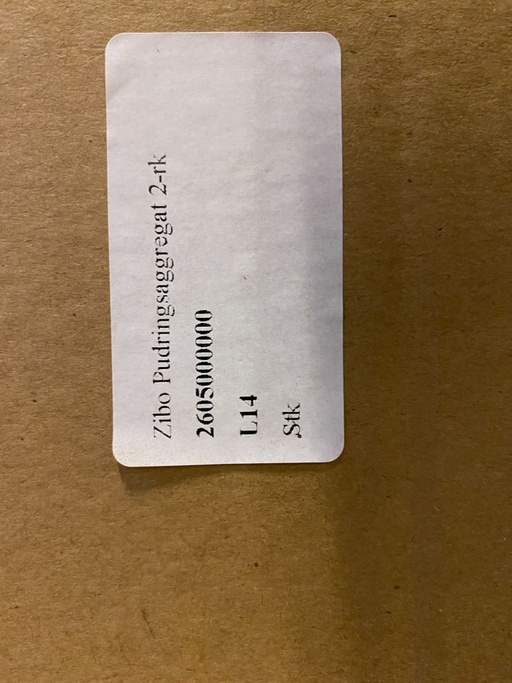 ZIBO Pudringsaggregat - Arrancadora de patatas: foto 2 ZIBO Pudringsaggregat - Arrancadora de patatas: foto 2