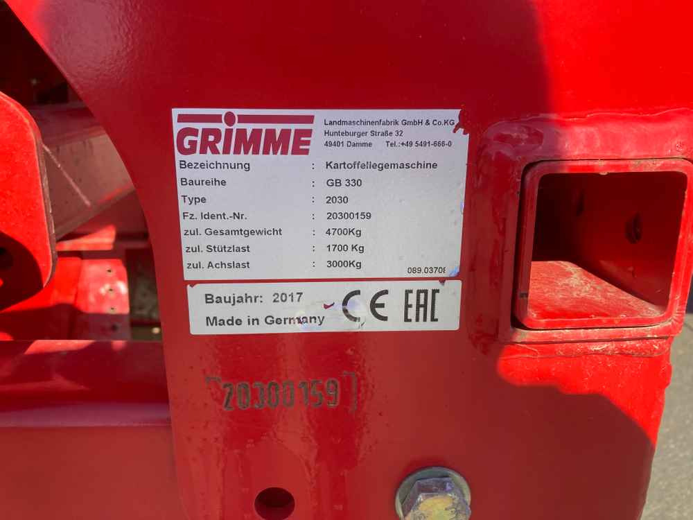 Grimme GB 330 - Cosechadora: foto 2 Grimme GB 330 - Cosechadora: foto 2