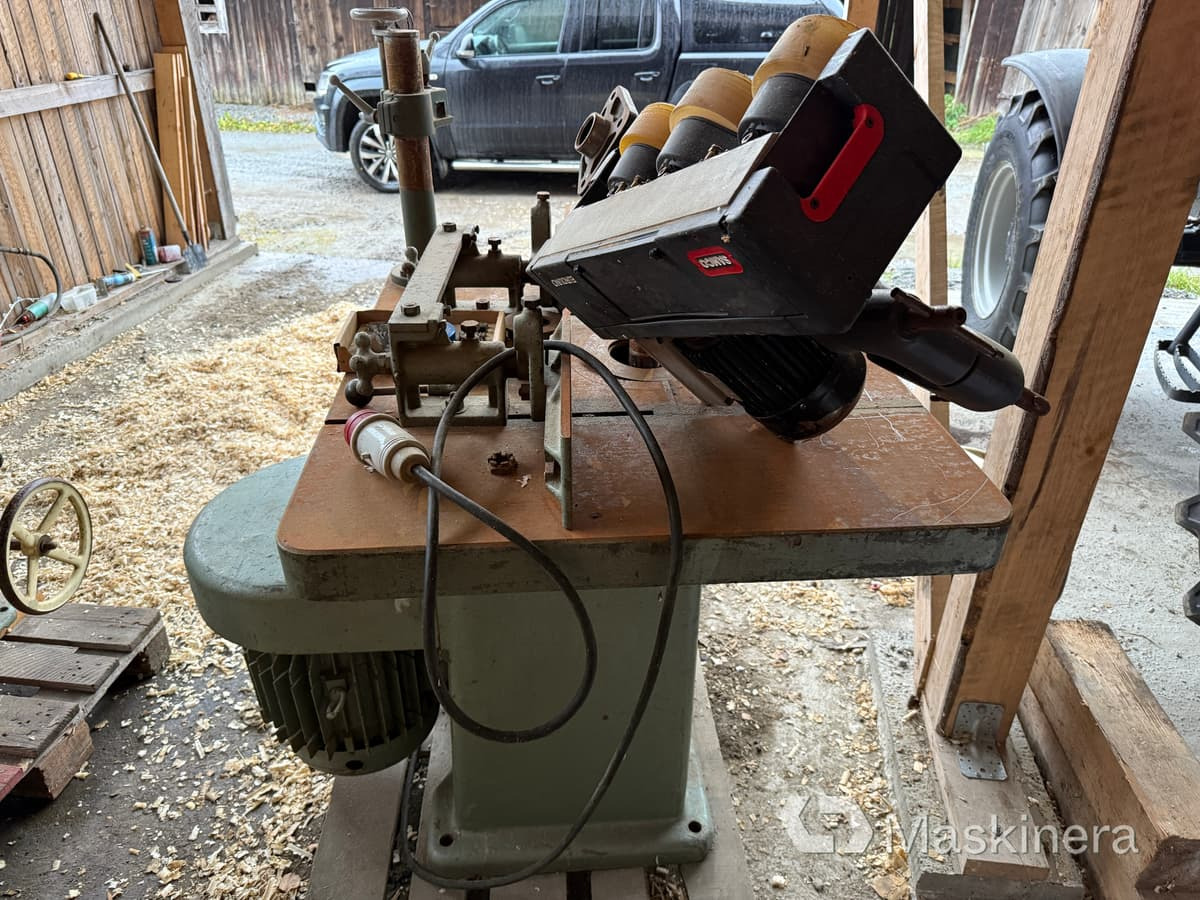 Bordsfräs med matarverk Jonsereds - Equipo de construcción: foto 5 Bordsfräs med matarverk Jonsereds - Equipo de construcción: foto 5