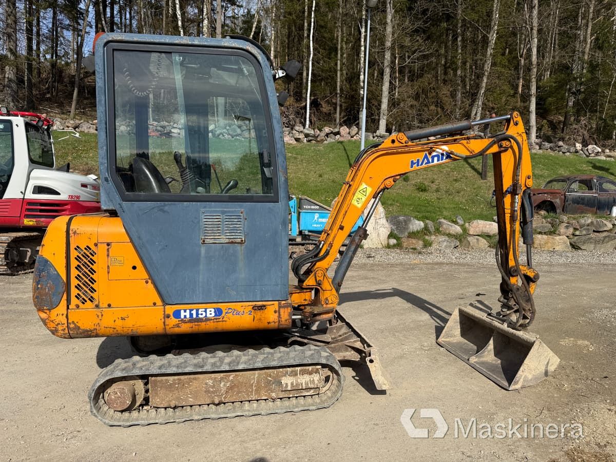 Grävmaskin Hanix H15B Plus-2 - Excavadora de cadenas: foto 4 Grävmaskin Hanix H15B Plus-2 - Excavadora de cadenas: foto 4